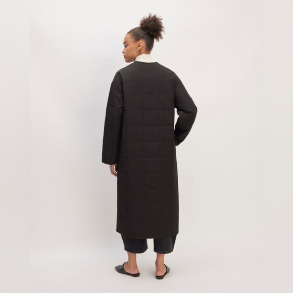 Everlane The ReNew Quilted Long Liner - Picture 5 of 6